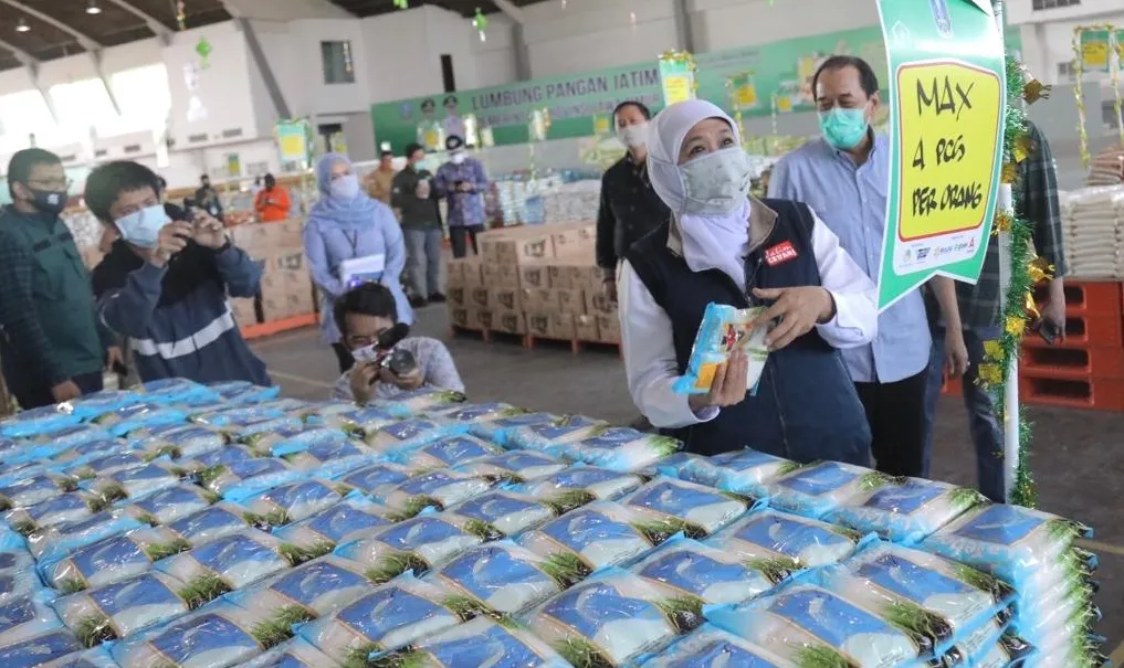 Layanan Gratis Ongkir Lumbung Pangan Jatim Jangkau 19 Daerah