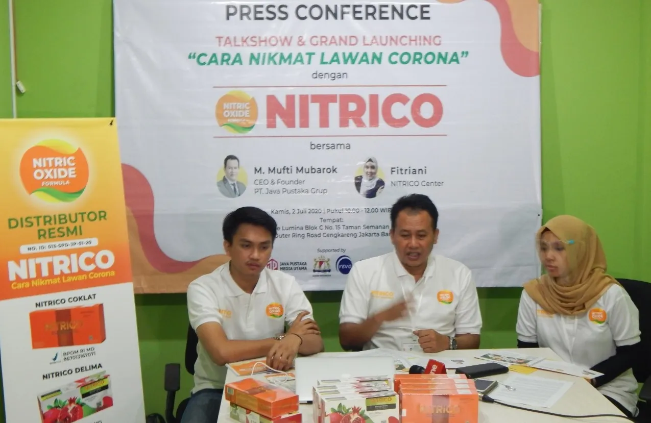 Setelah Konsumsi Nitrico, 99 persen Positif Covid-19 Jadi Negatif