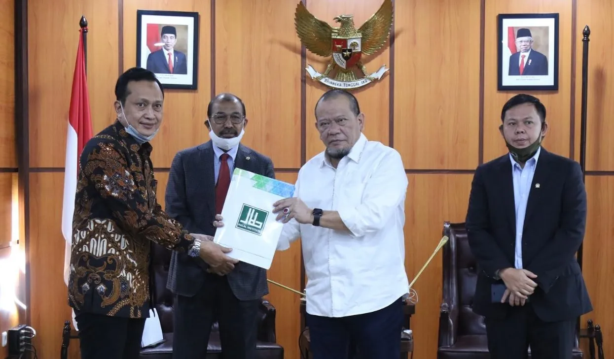 Terima Halal Institute, Nono Sampono Ingatkan Potensi Bisnis Syariah