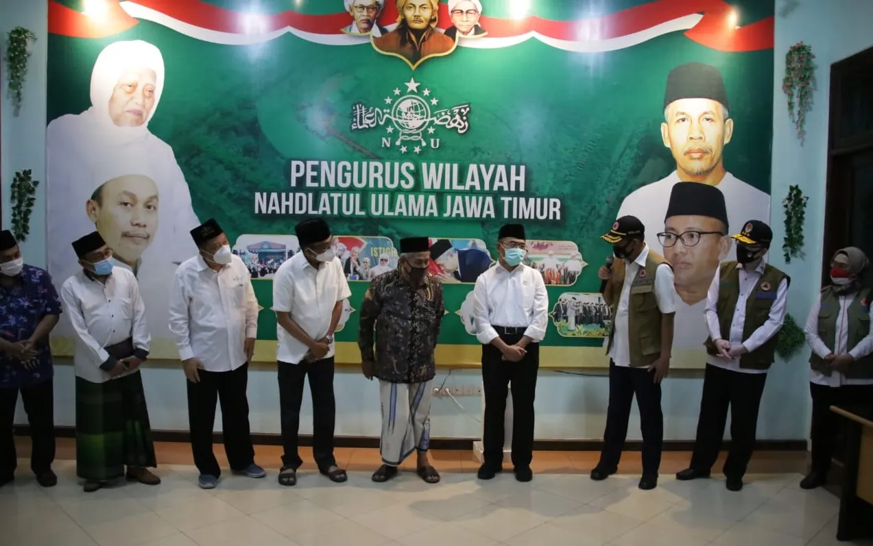 Gugus Tugas Nasional Sumbang Masker Melalui PWNU untuk Warga Jatim