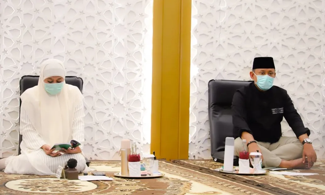 Tahlil, Mengenang 7 Hari Wafatnya Kepala Bappeda Jatim Rudy Ermawan