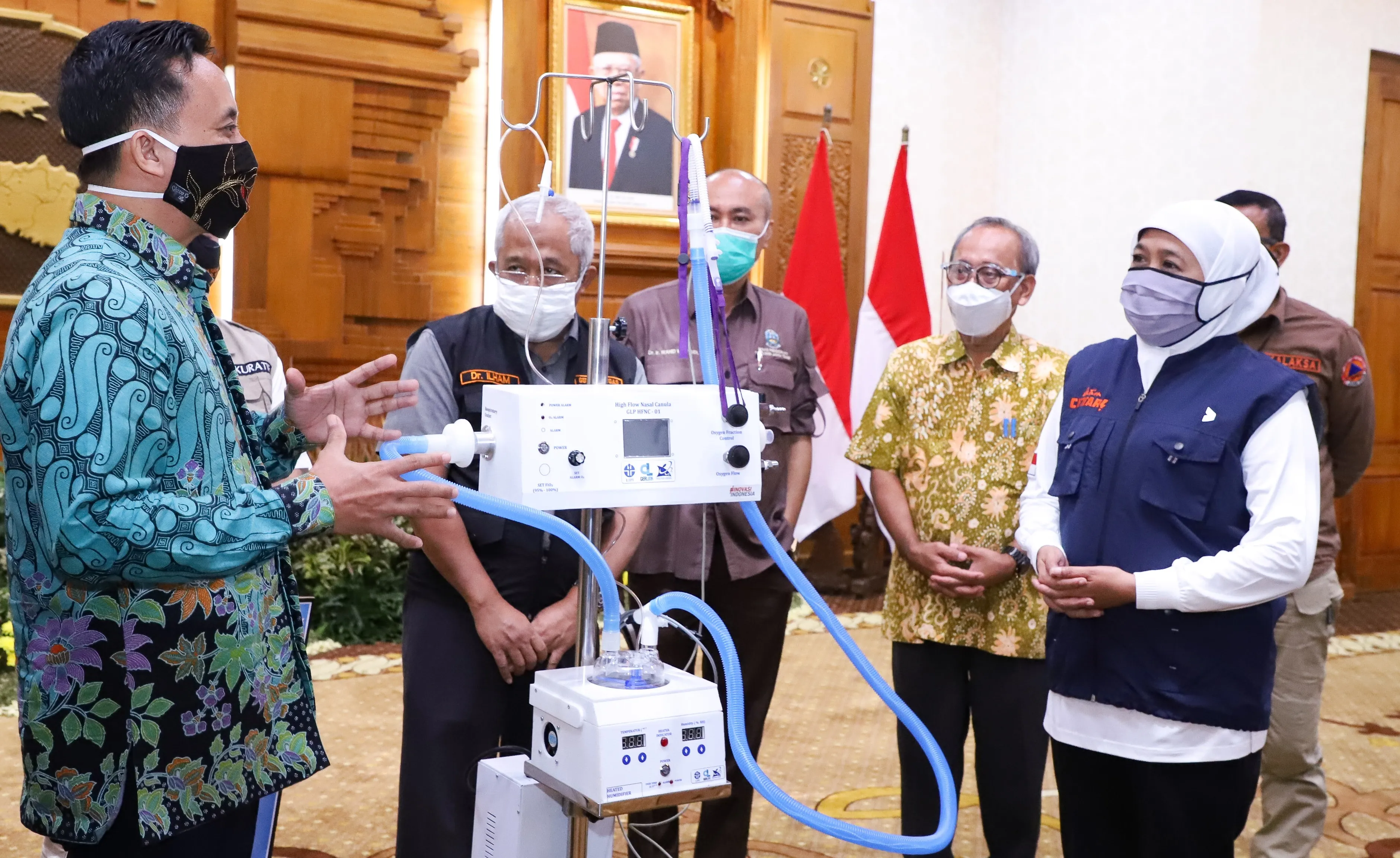 Perangi Corona, Jatim dapat Bantuan Ventilator dari LIPI