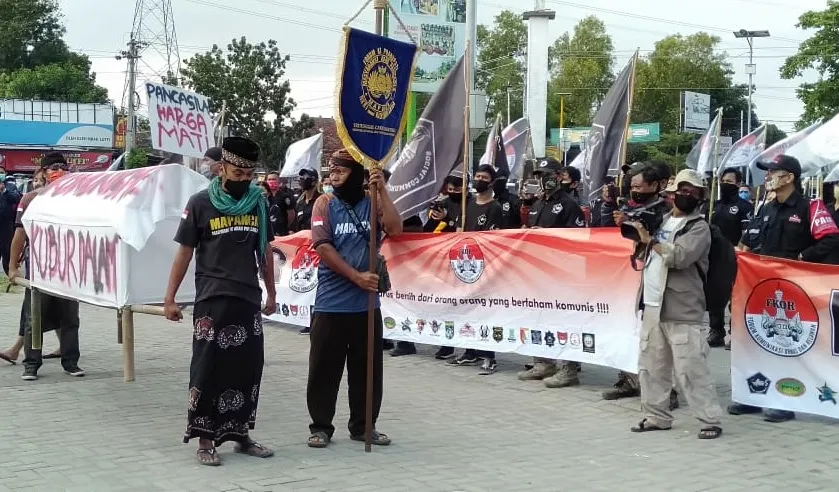 FAKB dan FKOR Yogyakarta Gelar Aksi Damai Anti Komunis