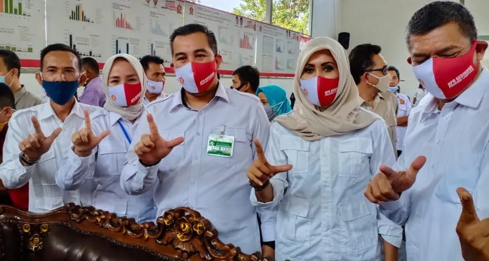 Gerindra Pesawaran Pastikan Total Kawal Rekom Pasangan Dendi-Marzuki