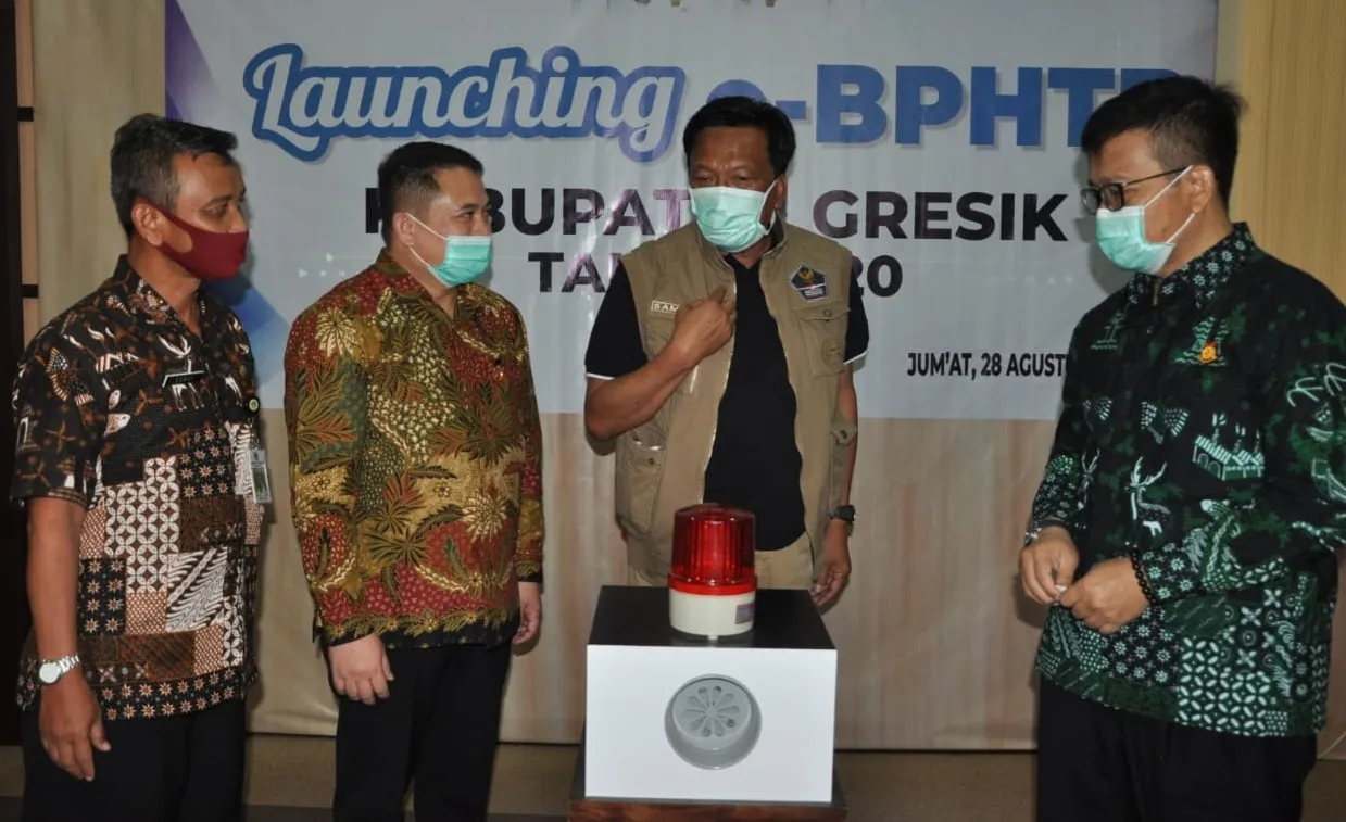 Bupati Gresik Luncurkan Program e-BPHTB