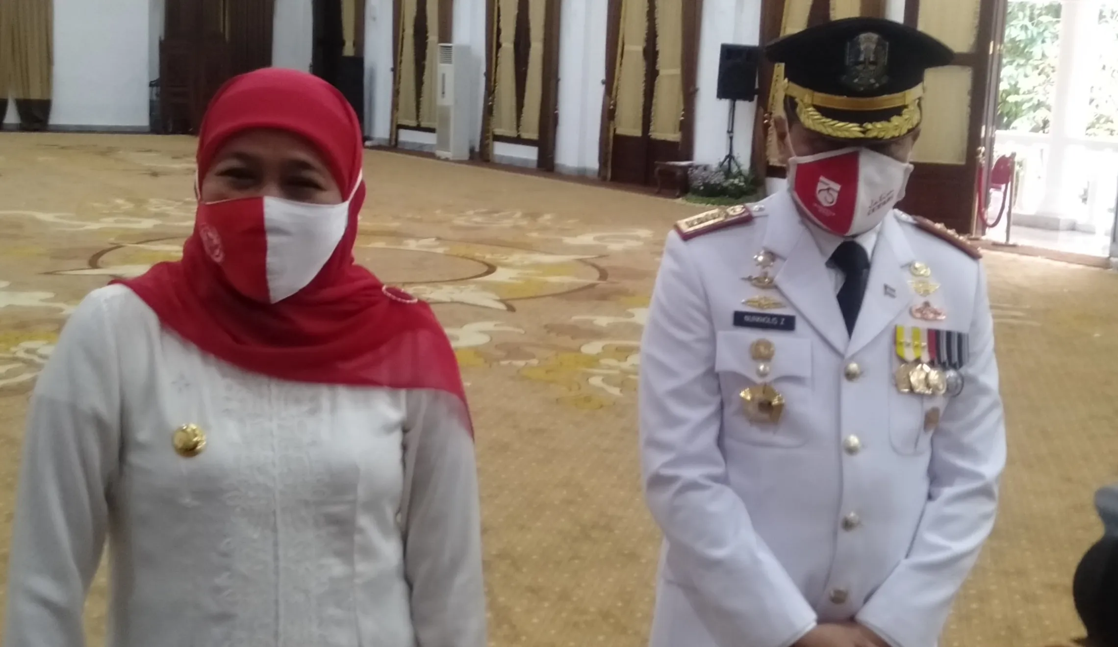 Gubernur Jatim Ajak Masyarakat Hentikan Aktivitas, 3 Menit Heningkan Cipta 