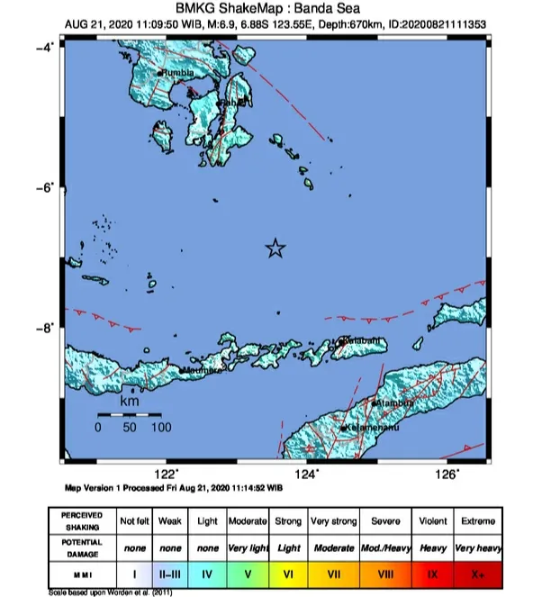 Warga Mataram Rasakan Getaran Lemah Saat Gempa M6,9 Terjadi
