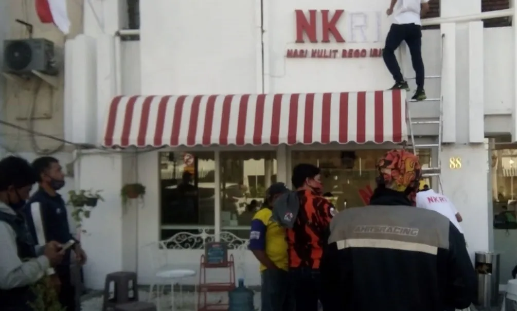 Pakai Nama NKRI, Resto di Surabaya Didatangi Pemuda Pancasila