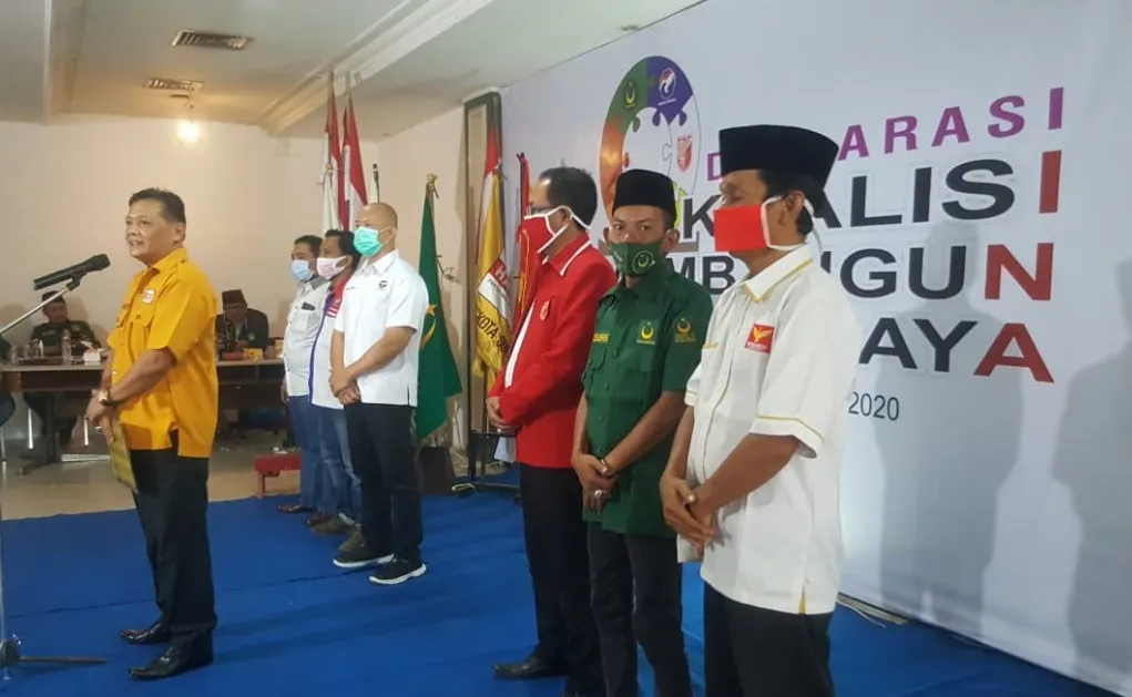 Enam Parpol Siap Dukung Satu Paslon di Pilkada 9 Desember 2020 