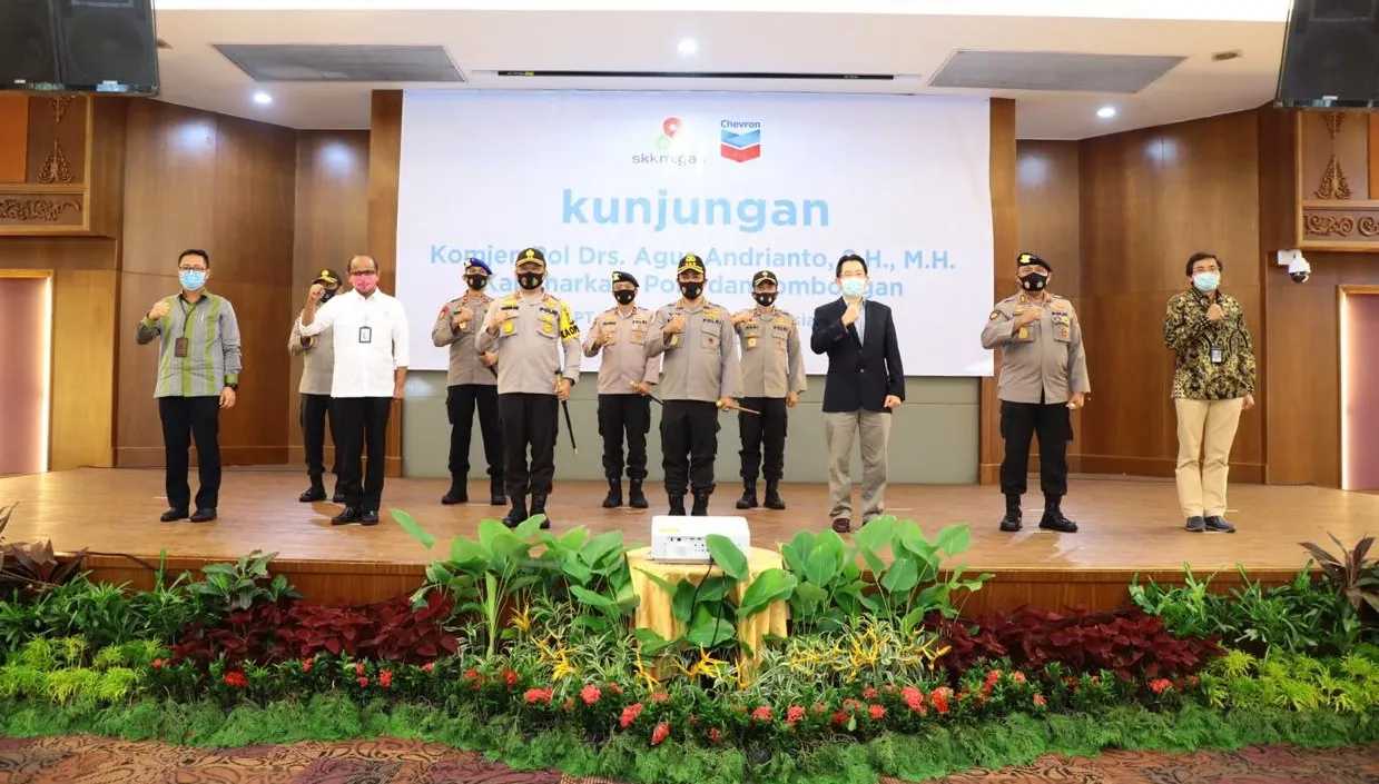 Kabaharkam Polri Supervisi di PT Chevron Pasifik Indonesia