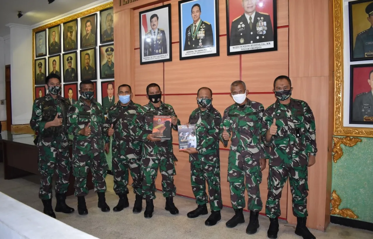 Korem 084 Bhaskara Jaya Menerima Kunjungan Tim PusJarah TNI 