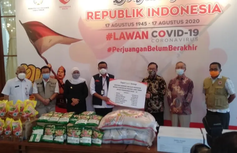 Pemprov Jatim Dapat Bantuan Alkes dan Sembako Senilai Rp 6 Miliar