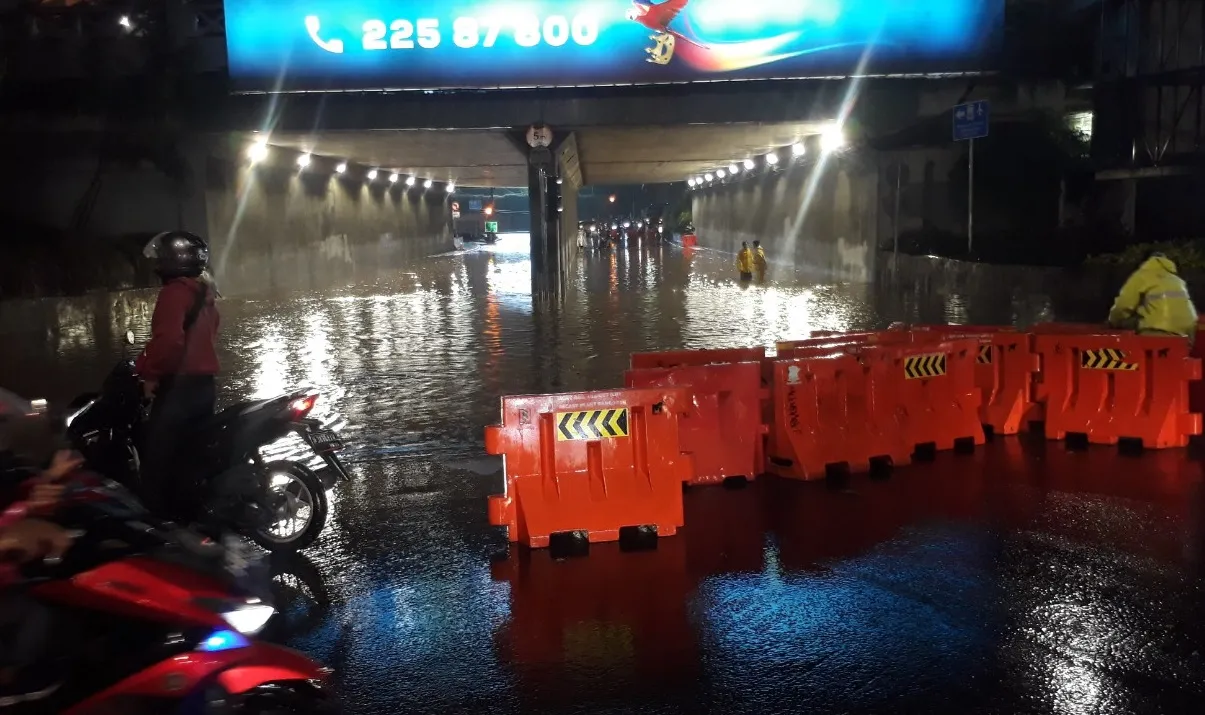 Pantuan Genangan Sejumlah Wilayah Terdampak Banjir di Jakarta