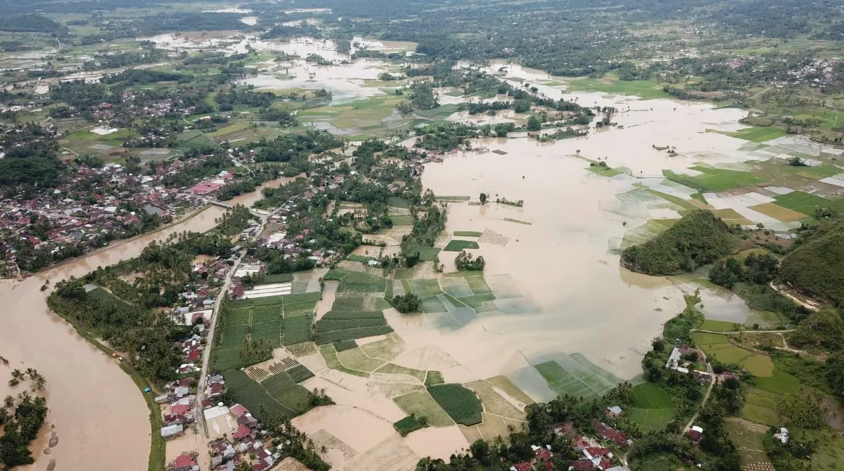 Sebanyak 10 Desa Terdampak Banjir di Kabupaten Landak