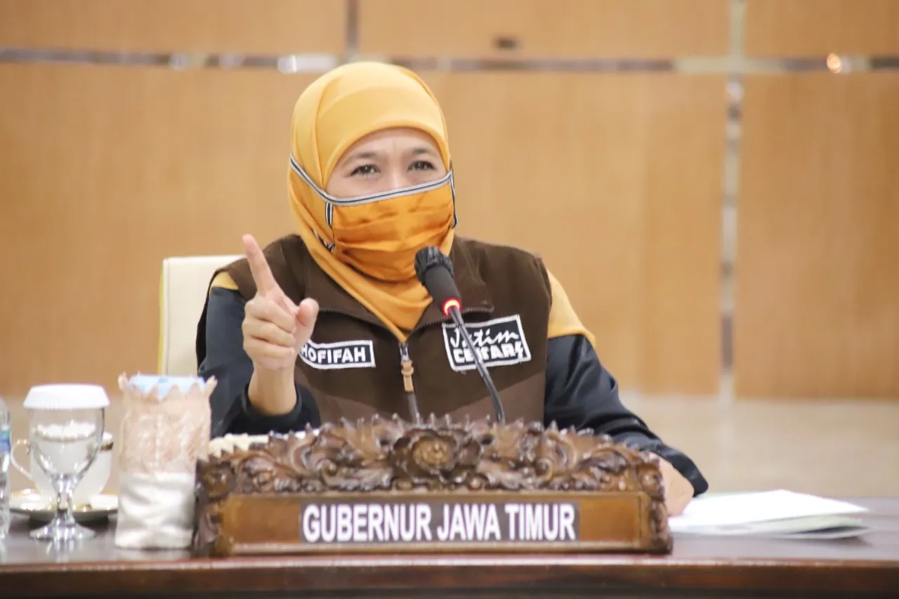Gubernur Khofifah Pastikan Wacana Ujicoba Konser di Jatim Batal Digelar
