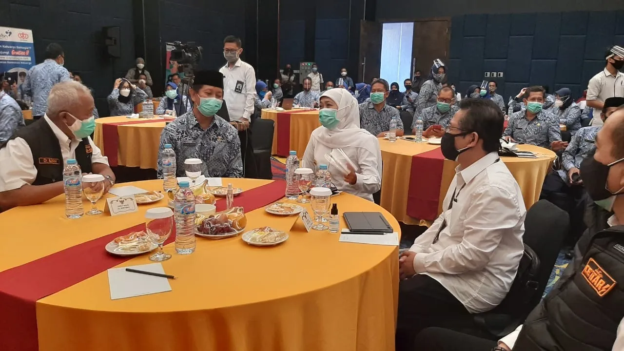 Jatim Jadi Provinsi dengan Tingkat Penularan Terendah Se-Indonesia