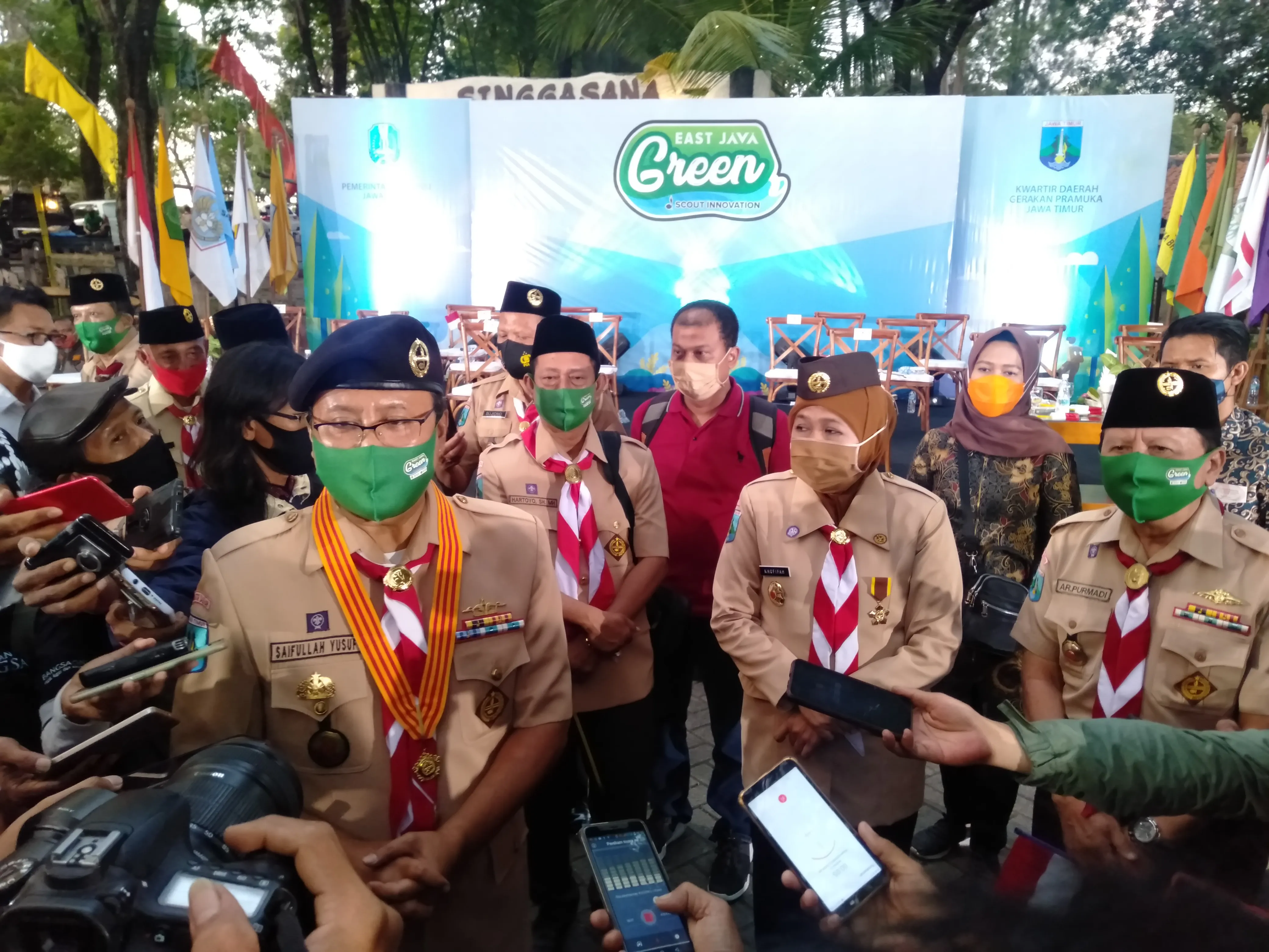 Gubernur Khofifah Berdendang Lagu Terajana