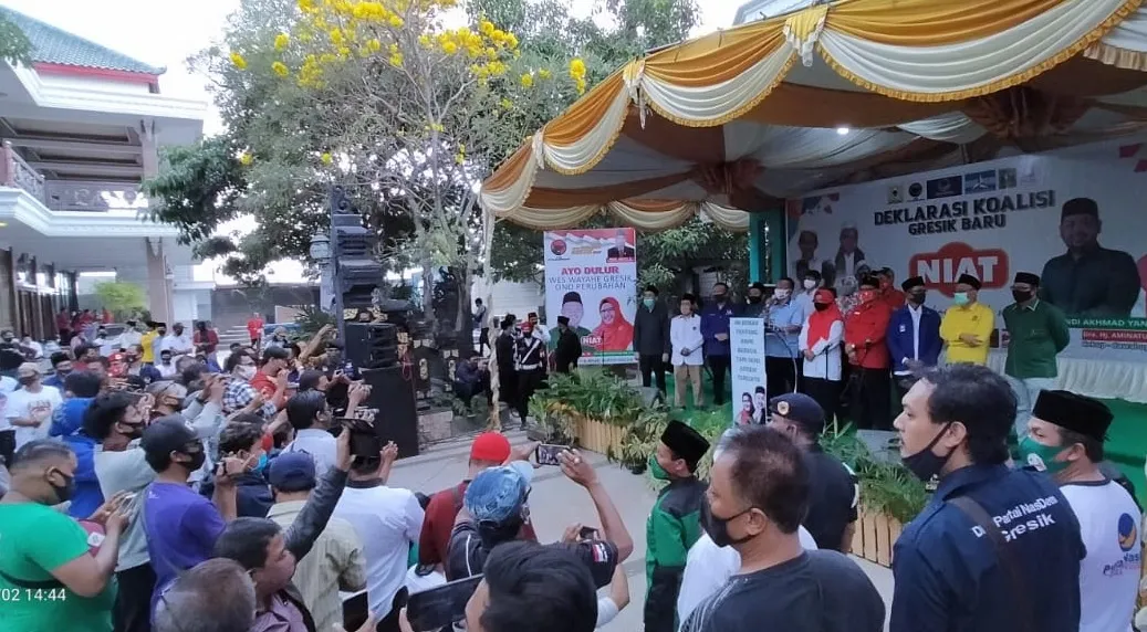 Deklarasi Koalisi Partai Diluar Pemerintahan, Usung Paslon NIAT