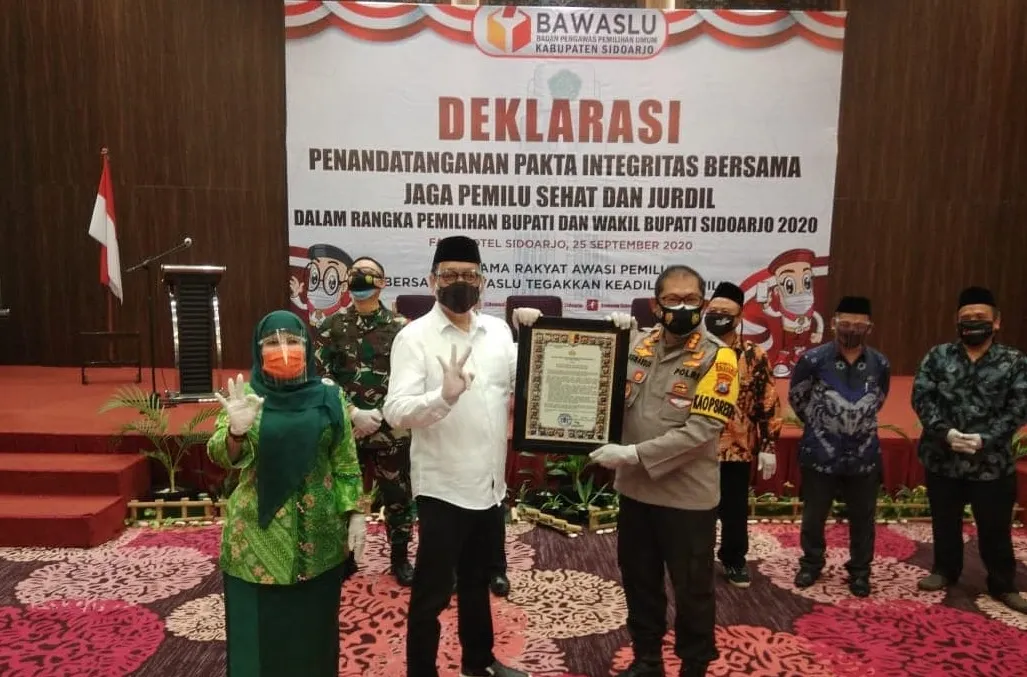 Kelana dan Bunda Dwi Deklarasi Pilkada Sehat, Jujur dan Adil