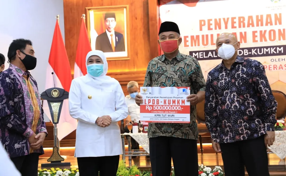 Sebanyak 1,1 Juta UMKM di Jatim Terima BANPRES-PUM