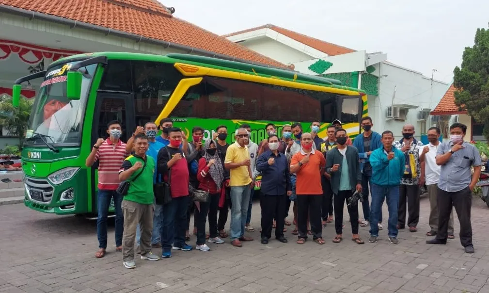 Tim Bola Voli SPARTA Sidoarjo Tanding di Piala AHY Cup