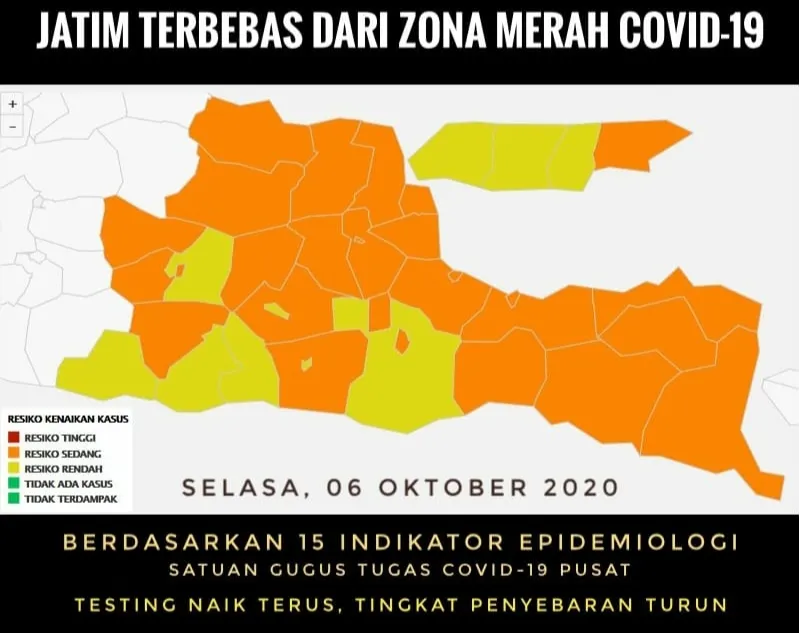 Gubernur Khofifah: Warga Jatim Jangan Kendor Terapkan 3 M