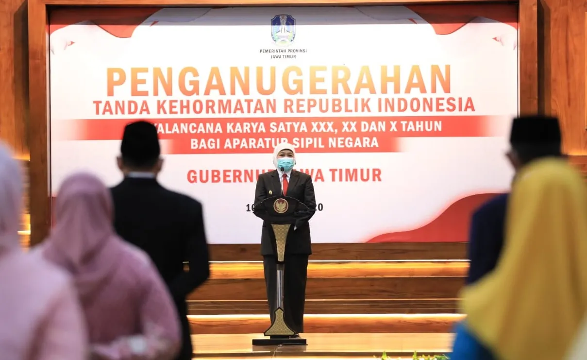 ASN Pemprov Jatim Dapat Satyalancana Karya Satya 