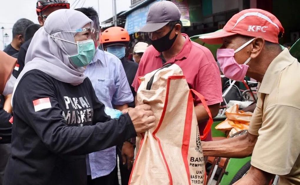 Gubernur Khofifah Ingatkan Pentingnya Ikuti Prokes Covid-19