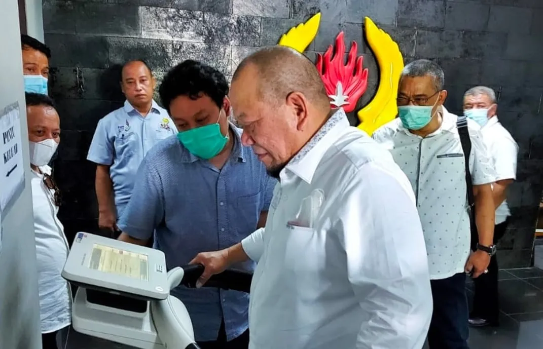 Kunjungi KONI Jatim, LaNyalla Apresiasi Gelaran PNN Jelang PON Papua