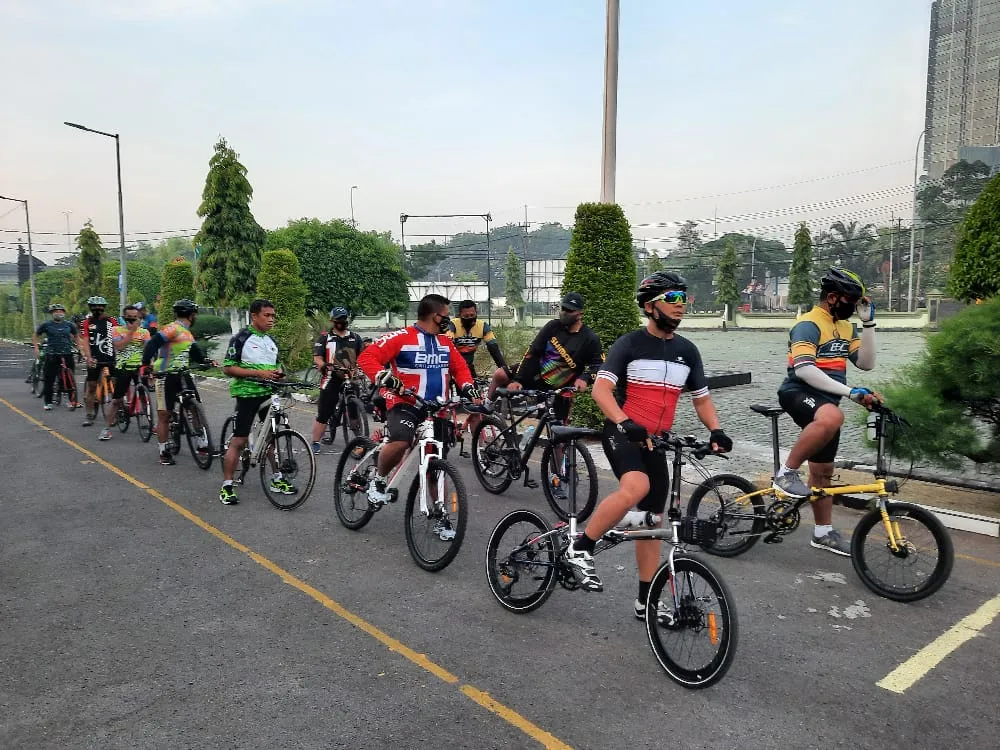 Gowes Bhaskara Jaya, Tempuh Jarak 25 Kilometer