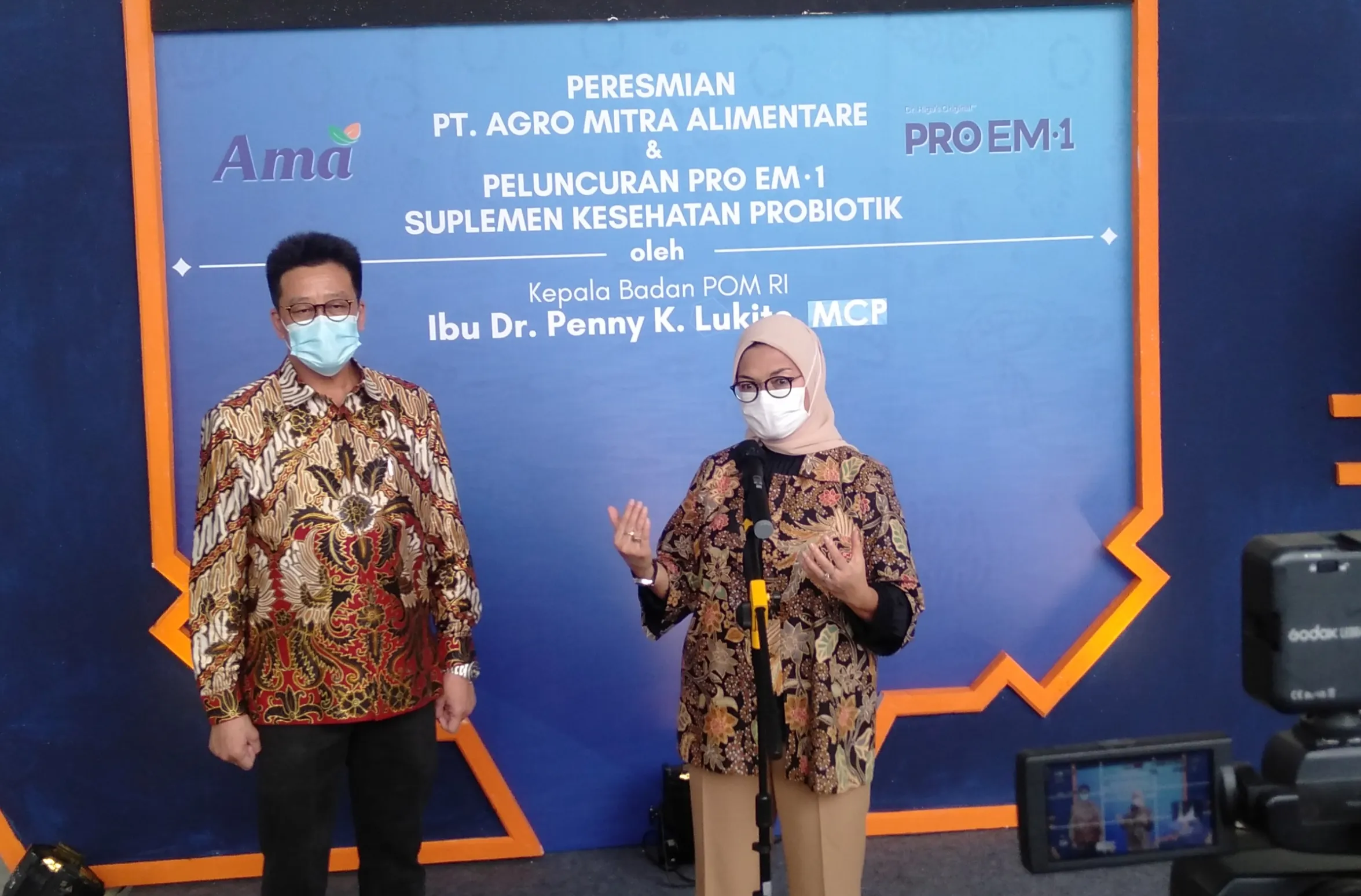 BPOM RI Apresiasi Beroperasinya PT AMA di Malang, Produsen PRO EM-1