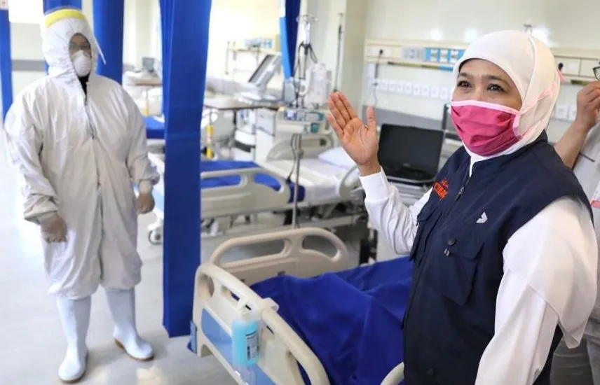 Gubernur Khofifah Ajak Masyarakat Ubah Perilaku Lawan Covid-19