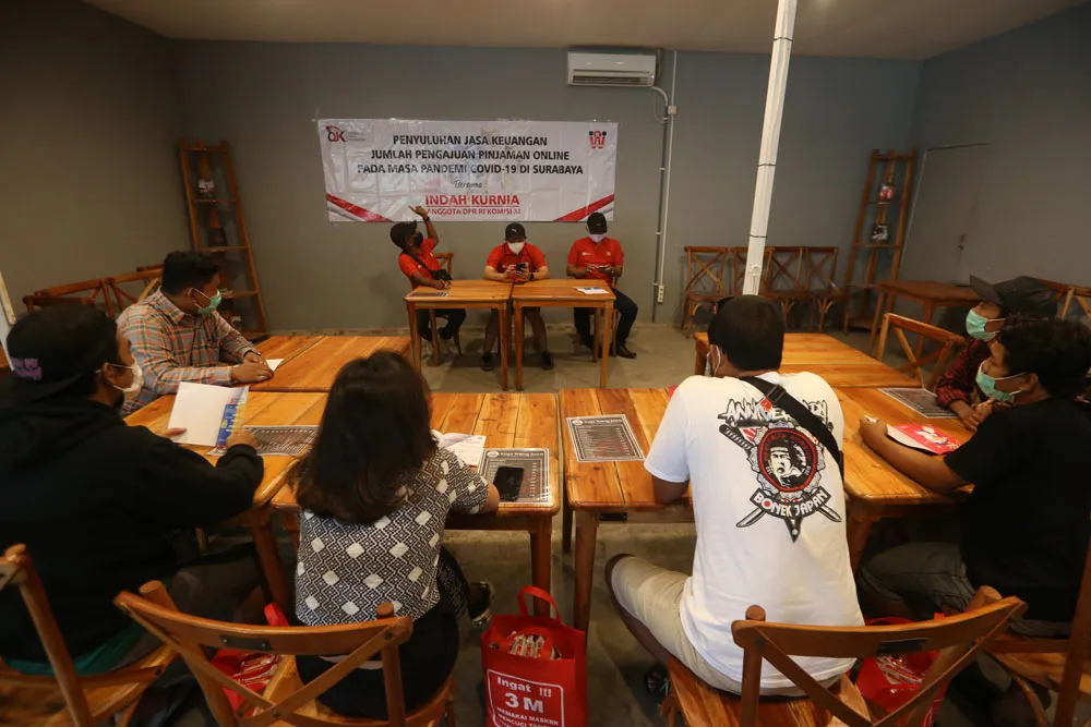 Yayasan Indonesia Wani Kreatif Sosialisaikan Pinjaman Online