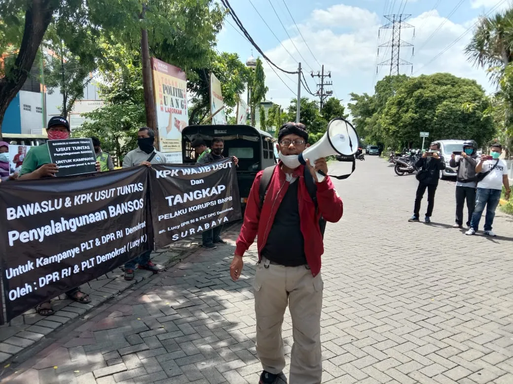 Datangi Bawaslu Kota Surabaya, Mapekat Suarakan Dugaan Pelanggaran Pemilu