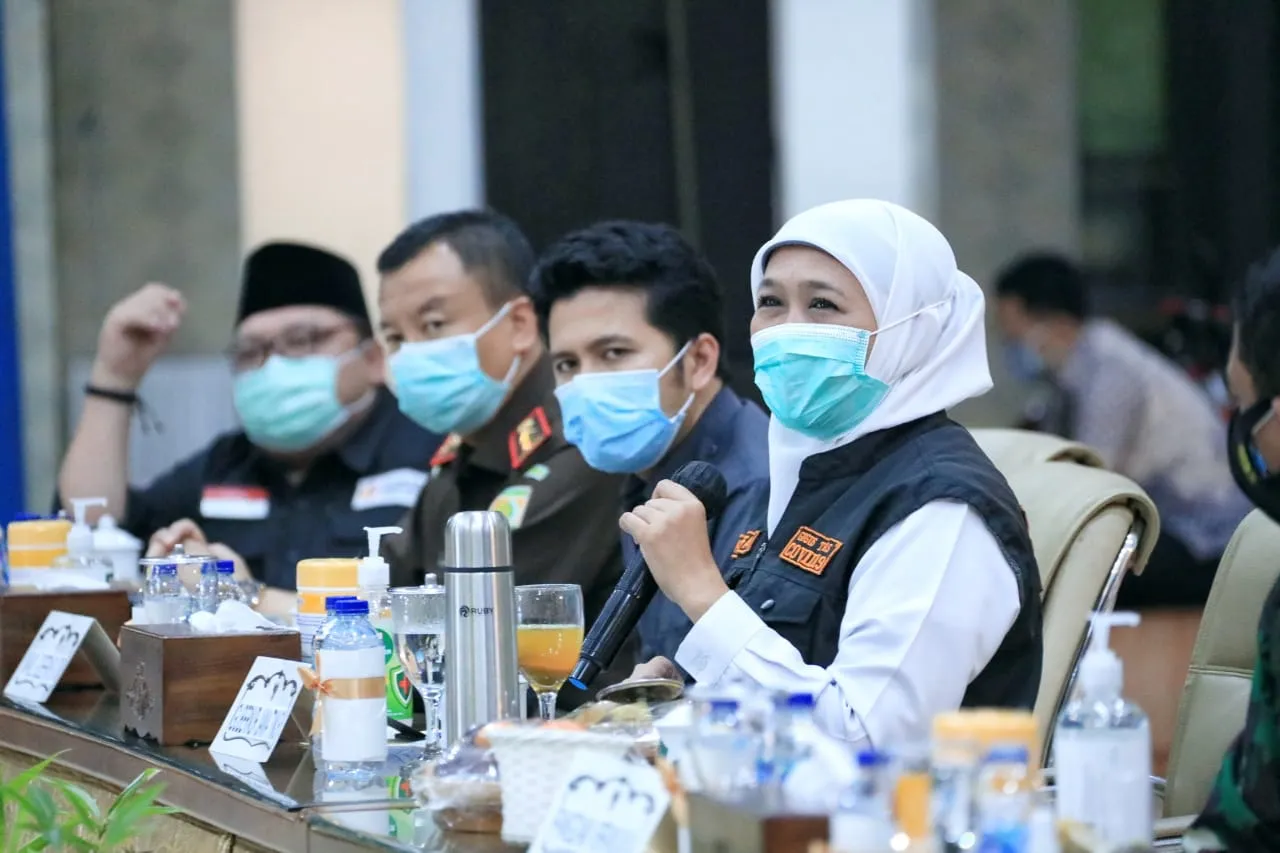 Khofifah: Gunakan Hak Pilih, Jangan Golput, Terapkan Prokes Berlapis