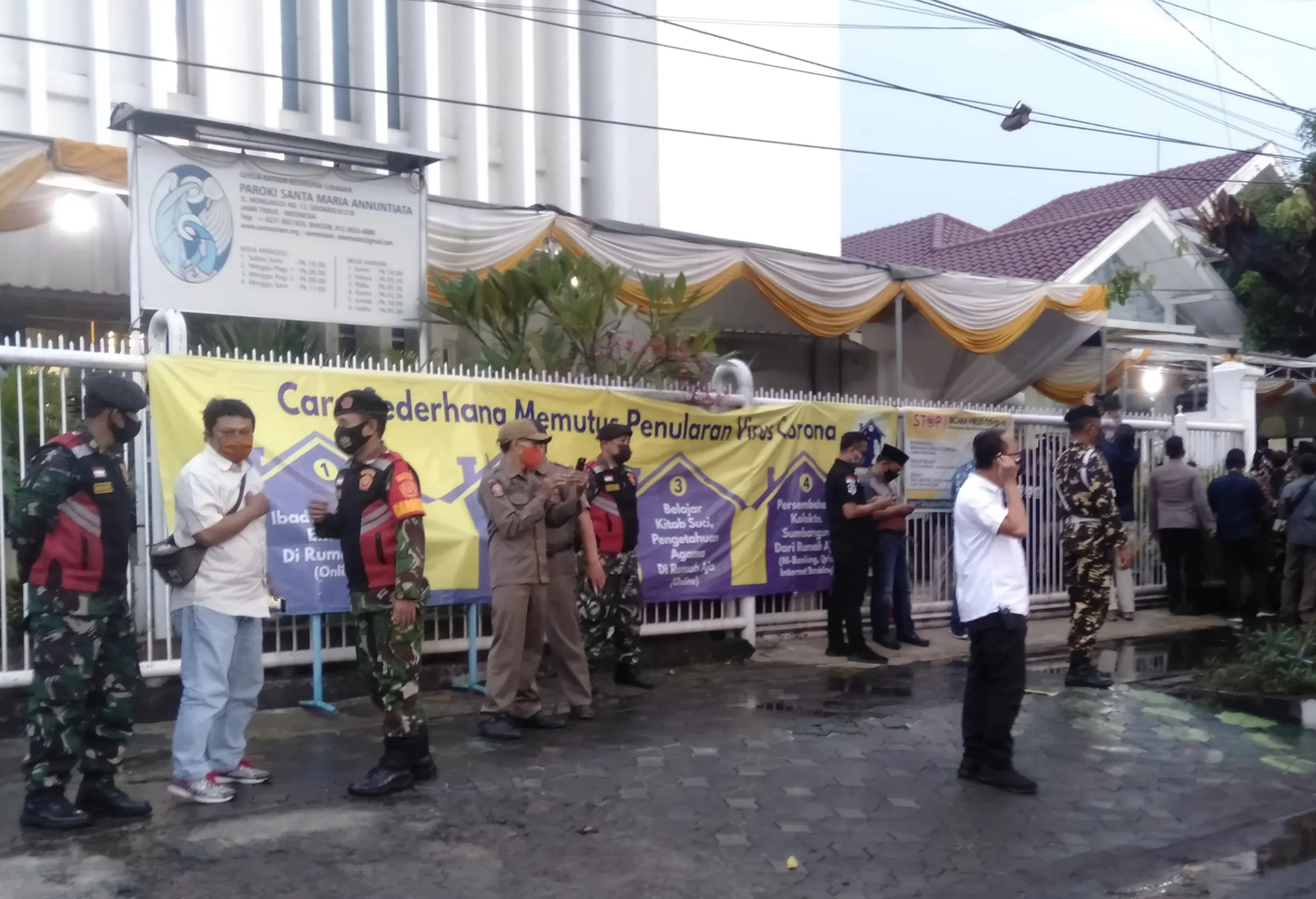 Ini Pesan Gubernur Khofifah di Misa Natal Tahun 2020