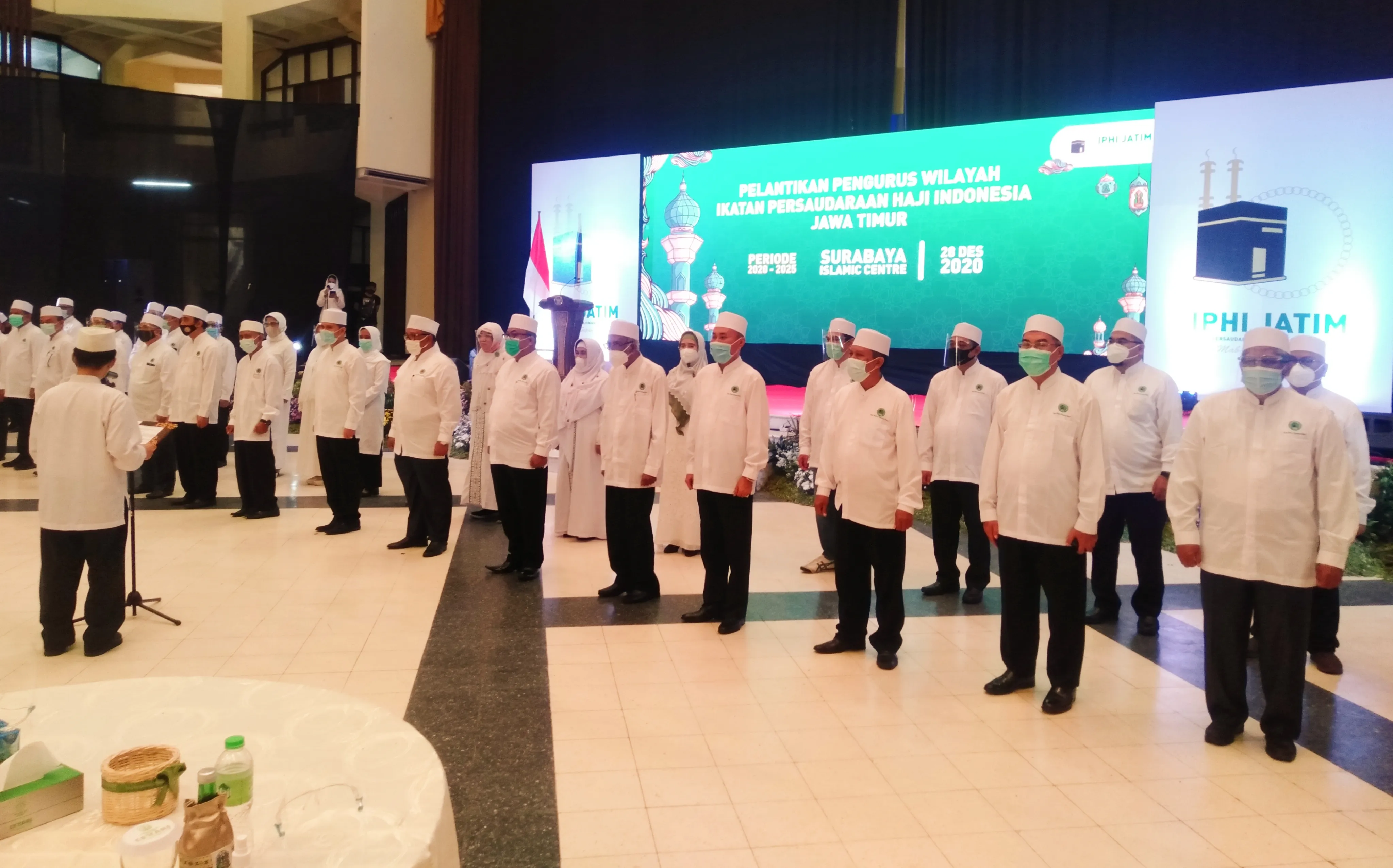 Pengurus Ikatan Persaudaraan Haji Indonesia Jawa Timur Dilantik