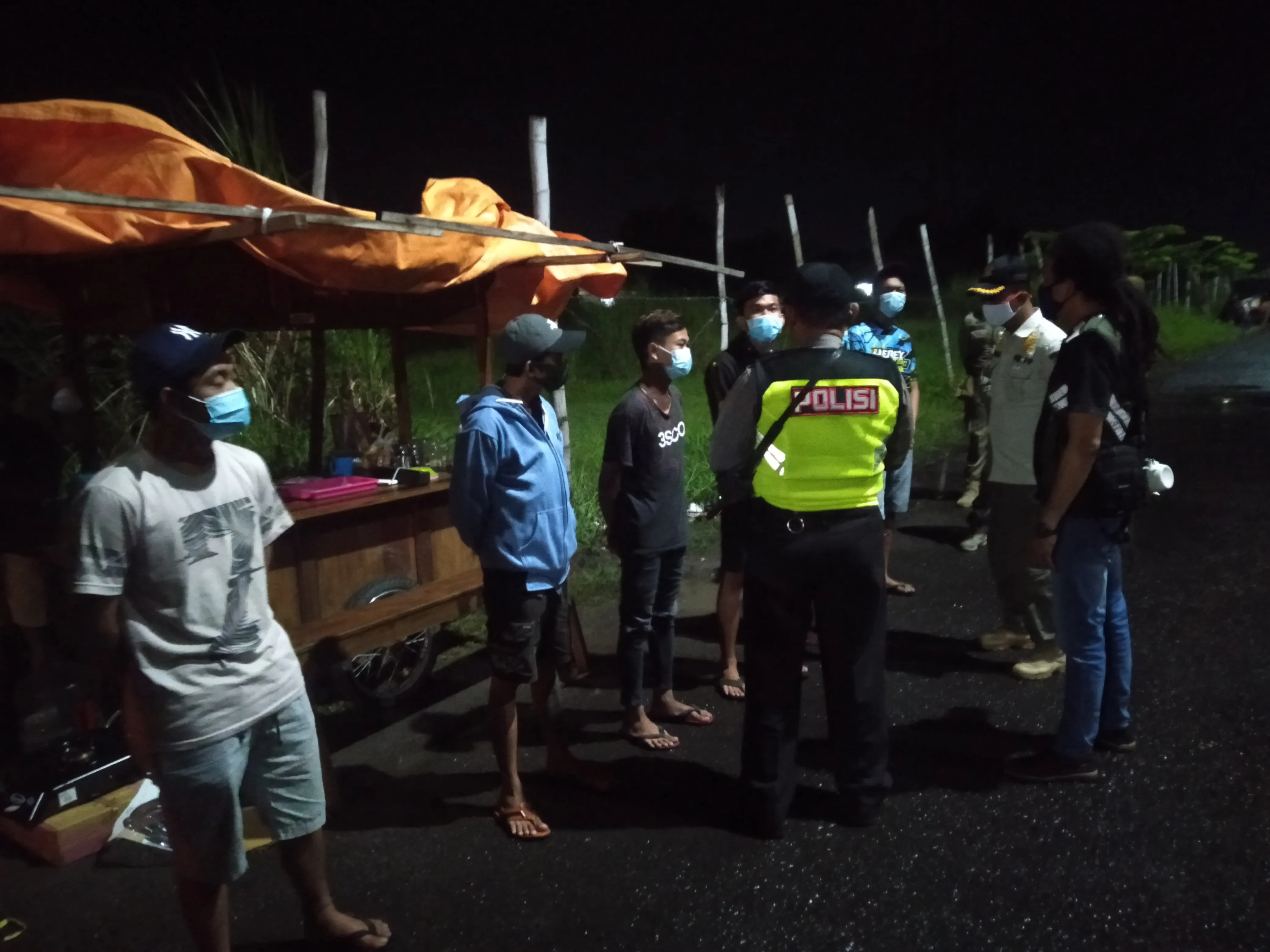 Tim Gabungan Covid-19 Tindak Pelanggar PPKM