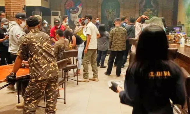 Langgar PPKM di Masa Pandemi, Gozadera Bar Ditindak