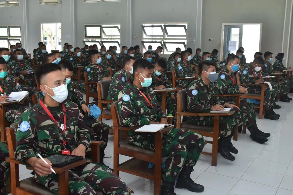 Pembekalan Peserta Latpratugas MTF Garuda XXVIII-M Unifil Lebanon 