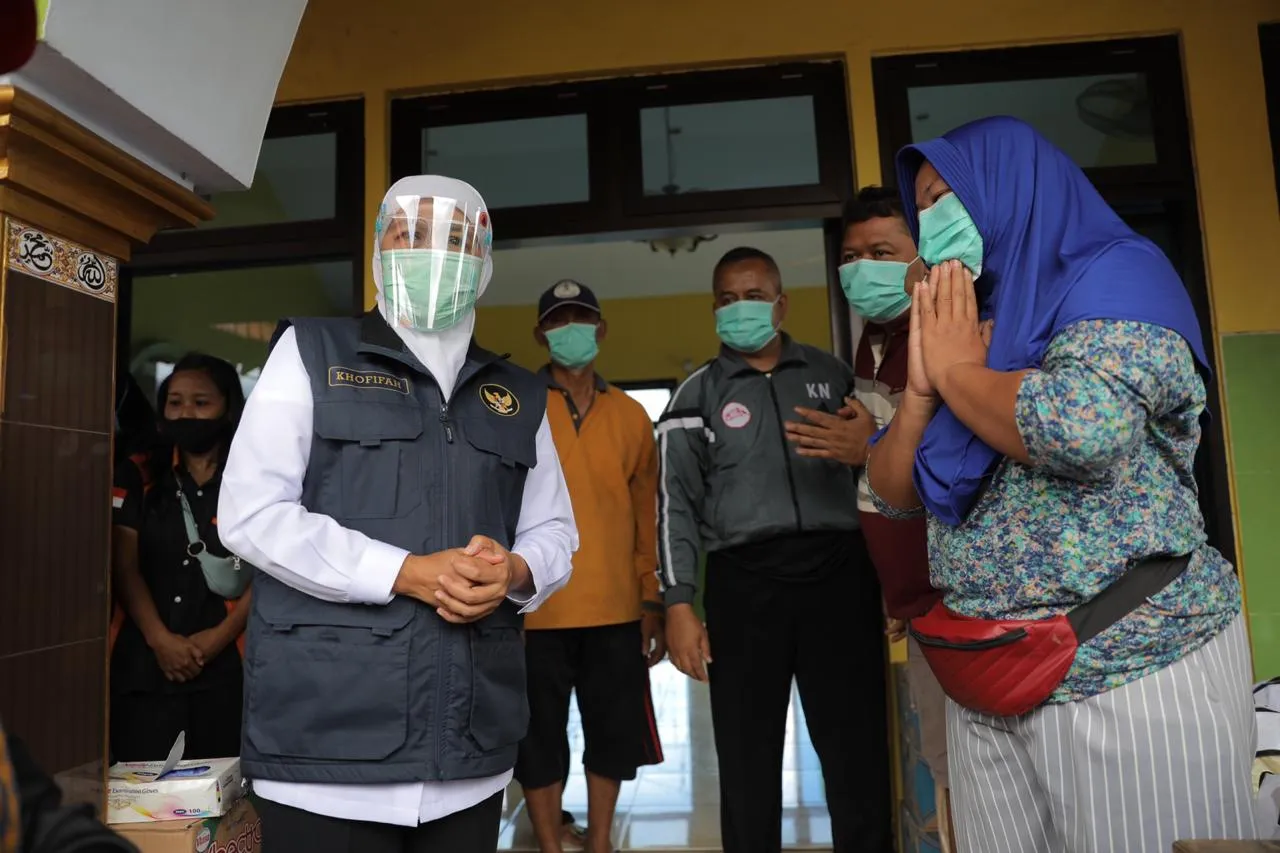 Gubernur Khofifah Siapkan Skema Relokasi dan Rekonstruksi
