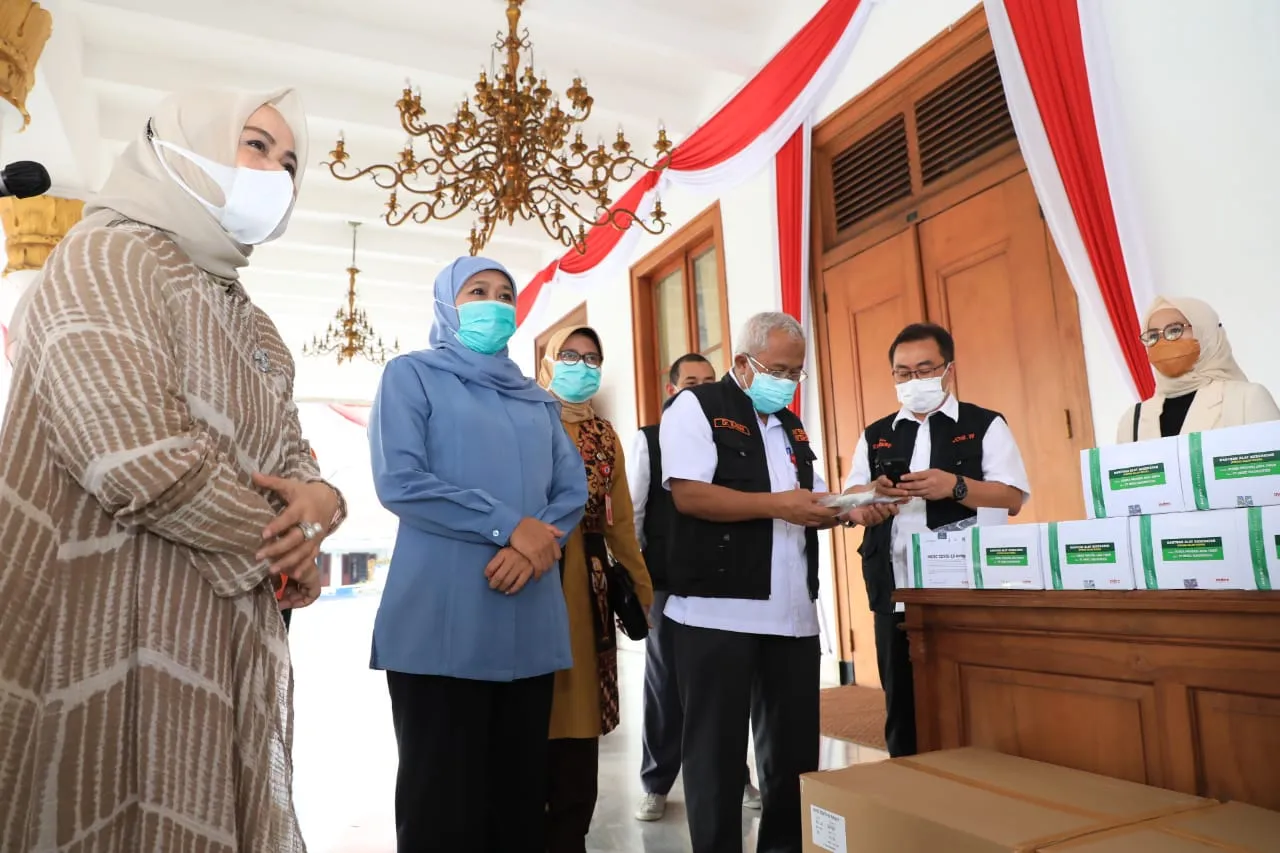 Gubernur Khofifah: Jadi support PPKM Mikro dan percepatan 3T