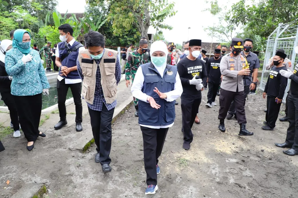 Gubernur Khofifah: PPKM Mikro efektif turunkan penyebaran Covid-19