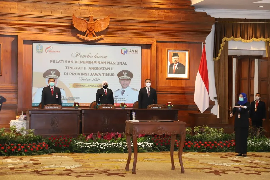 Gubernur Khofifah Minta Pejabat Tinggi Pratama Kerja Cepat