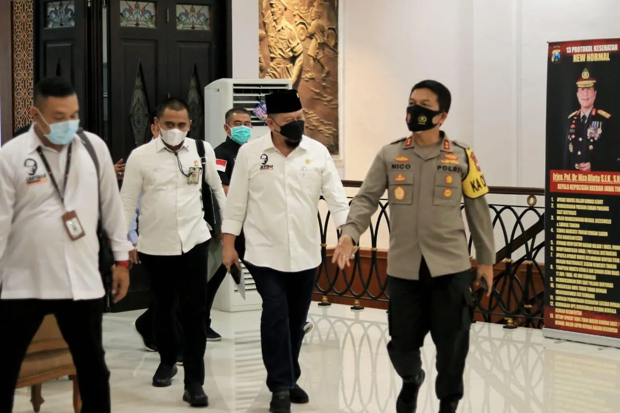 Ketua DPD RI Apresiasi Babinkamtibmas yang Tegakkan Prokes Covid-19