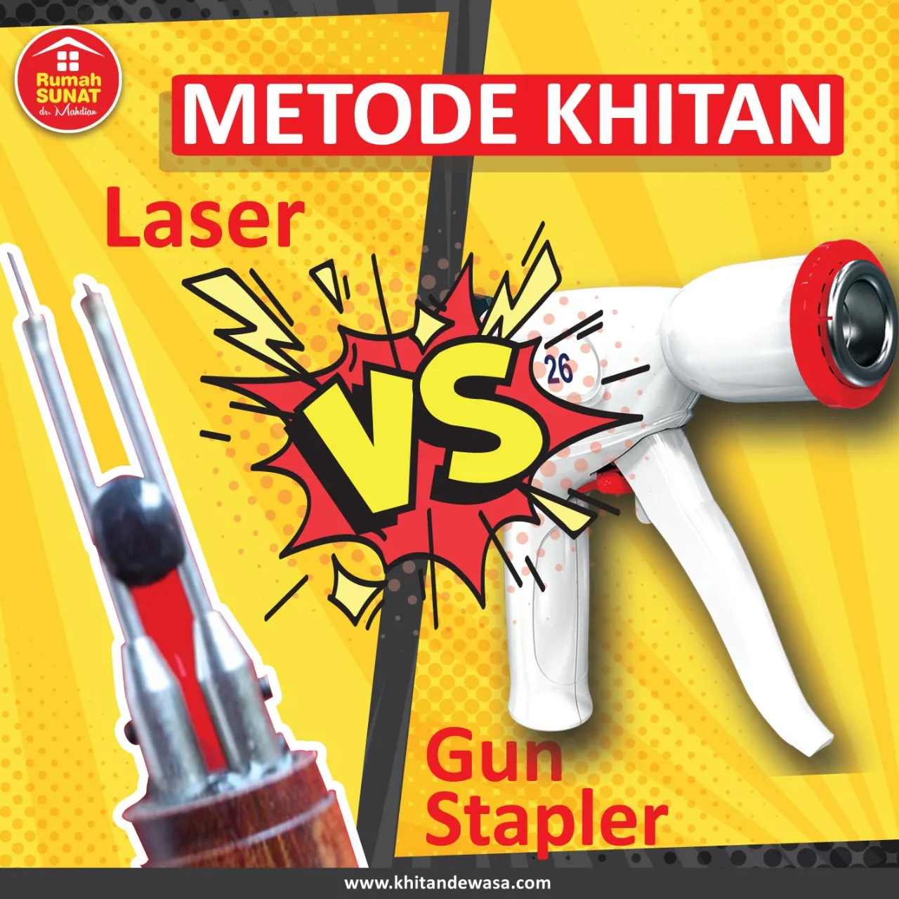 Deretan Public Figure Ini Disunat Saat Dewasa dengan Metode Gun Stapler