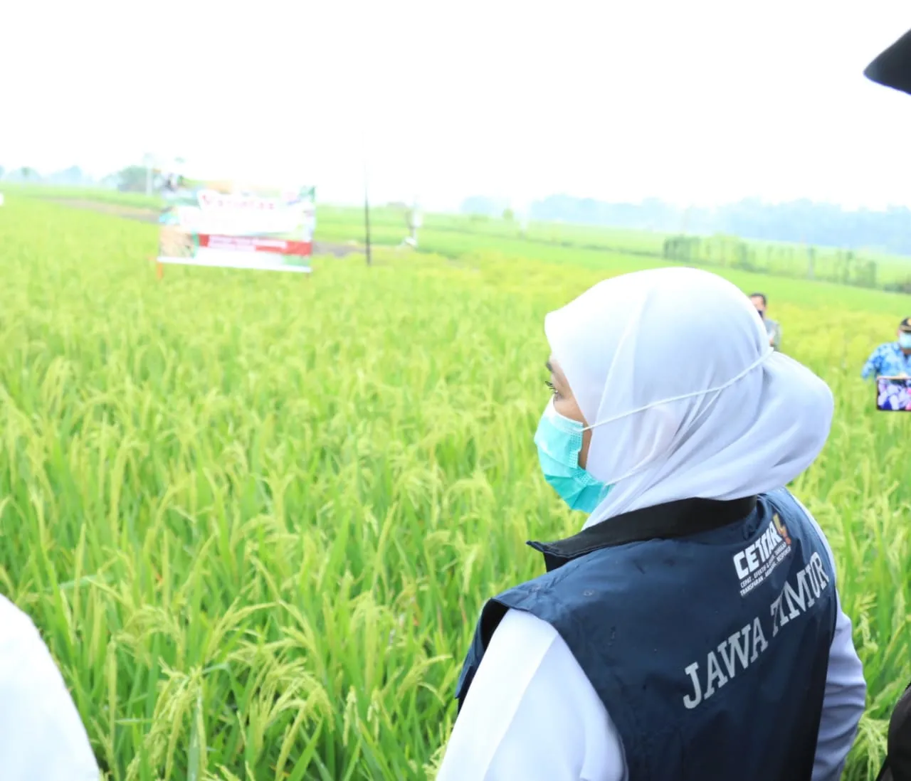 Gubernur Khofifah: Stok Cukup dan Surplus Sampai Mei