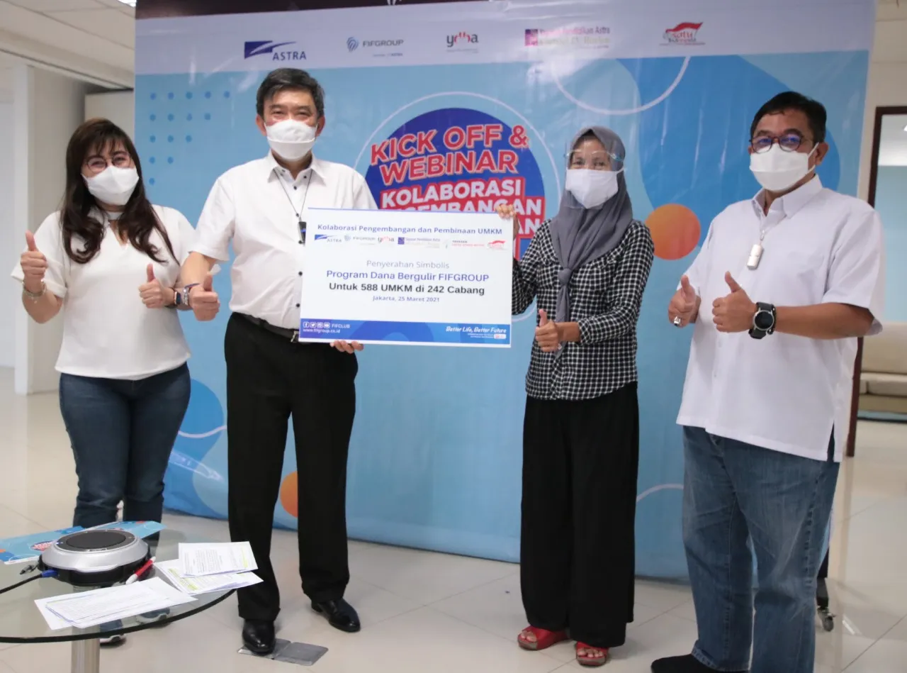 FIF Group Siapkan Bantuan Senilai 1,666 Miliar Untuk 588 UMKM 