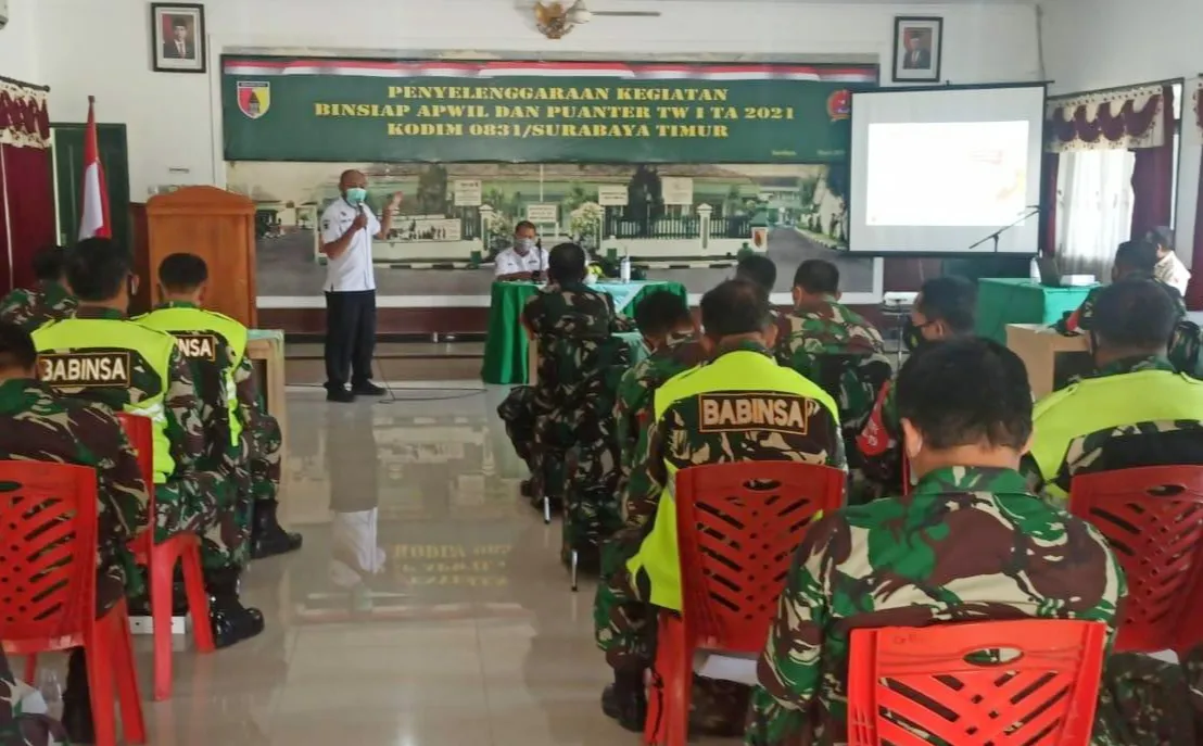 Kodim 0831 Surabaya Timur Genjot Pembinaan dan Pemberdayaan Wilayah