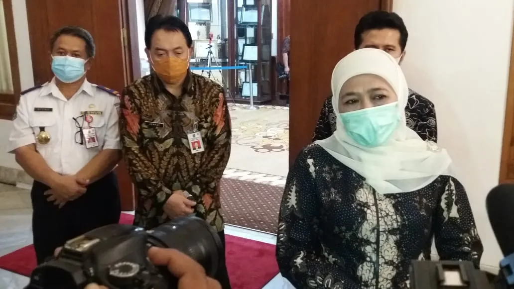 Gubernur Jatim Khofifah Ucapkan Belasungkawa 